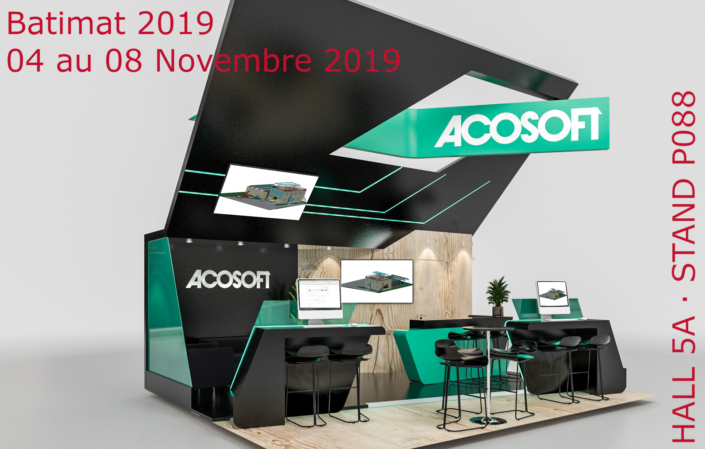 BATIMAT 2019 Stand ACOSOFT FLYER